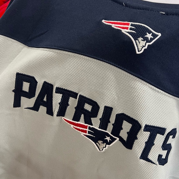 NFL Other - NFL New England Patriots Navy White Red Pullover Jersey